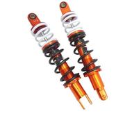 280mm 320mm Hydraulic Oil Damper Motorcycle Rear Shock For Qiaoge Fuxi 100 For Ghost Fire 125 For Gy6 rear shock absorber Moto Absorber(320mm orange pair)
