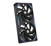 280mm NZXT F280X RGB Single-Frame Fan, Black, 2400rpm, 116CFM, 41dB, 8-Pin NZXT