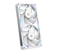 280mm NZXT F280X RGB Single-Frame Fan, White, 2400rpm, 116CFM, 41dB, 8-Pin NZXT