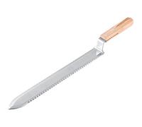 280mm Serrated Beekeeping Knife | Honey Uncapping Tool with Commercial Grade Stainless Steel Blade, Ergonomic Design for DIY Scraping and Effortless Honey Extraction