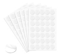 280PCS Clear Sticky Dots Double Sided ,20mm Removable Round Nano Glu Dots, Super Sticky and Waterproof Adhesive Tape Stickers for Balloons Photos Wall Posters DIY Art Office Home Party Decorations