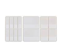280pcs White Sticky Index Tabs BOPP Page Markers for Reading
