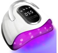 280W UV LED Nail Lamp UV Light Nail Dryer for Nails Gel Polish with 66 Lamp Beads, 4 Timer Setting & LCD Touch Display Screen, Auto Sensor, Professional Nail Light UV Nail Lamp,Christmas Gift