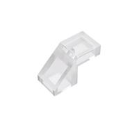 28192 Slope Brick 1x2 Smooth Sloped Panel Brick 50 Pieces GDS-1484 Compatible with Lego Building Blocks Color:Trans-Clear