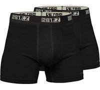 281Z Military Underwear Cotton 4-Inch Boxer Briefs - Tactical Hiking Outdoor - Punisher Combat Line - Black - XL