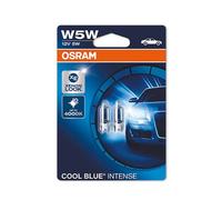 OSRAM W5W Cool Blue Intense Lamps Twin Blister 4000K Xenon Light Twin Blister