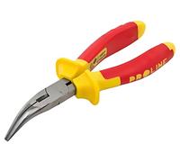 28516 Pliers Insulated, Angled, Half Round Chrome Vanadium Steel PROLINE