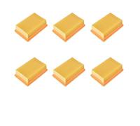 28630050 Flat Pleated Filter Replacement，Compatible for Kaercher，MV4 MV5 MV6 WD4 WD5 WD6 Wet Dry Vacuum Cleaner Accessories(6pcs)