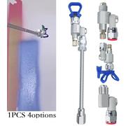 287030 Airless Spray Extension Anti-Spitting Valve Compatible with Wagner Spray Tools 7/8" Thread 700-3600 PSI 180° Tip Swivel(235486)