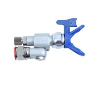 287030 CleanShot Shut-off Valve for Airless Paint Sprayers - 180° Stainless Steel, Dual-Pressure Modes, Leak-Free Design, for Graco, Titan, and Wagner 7/8” Sprayers