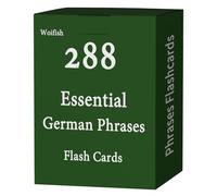 288 Common German Phrases Flash Cards Flashcards