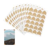 288 Pcs Self Adhesive Photo Corners Scrapbook Picture Corners Scrapbooking Photo Mounting Corner for DIY Scrapbooking Memory Books Journal Supplies