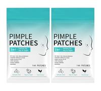 288 Pieces Pimple Patches, Anti-acnes Patch With Tea Tree Oil & Salicylic acids, Invisible Waterproof Spot Patches, Soothing For Daily, Breakout-Fighting Dots