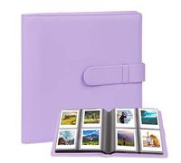 288 Pockets Photo Album for Fujifilm Instax Square SQ1/SQ6/SQ10/SQ20 Camera, Kodak Mini 3 Square, Mini Shot 3 Retro Printer, 3x3 Photos (Purple)