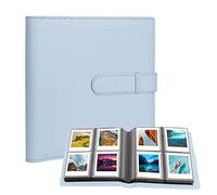 288 Pockets Photo Album for Fujifilm Instax Square SQ1/SQ6/SQ10/SQ20 Camera, Kodak Mini 3 Square, Mini 3 Retro, Mini Shot 3 Square, Mini Shot 3 Square Retro Printer,Kodak 3x3 Photos (Blue)