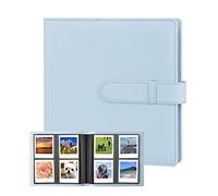 288 Pockets Photo Album for Fujifilm Instax Square SQ1 SQ6 SQ10 SQ20 Instant Camera, Fujifilm Instax SP-3 Mobile Printer, Extra Large Picture Albums for Fujifilm Instax Square Instant Film (Blue)