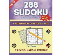 288 Sudoku Puzzles - Level 3 & 4: Challenging & Extreme