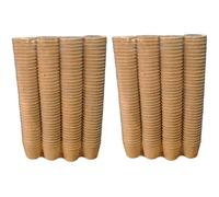 288 x 5cm Eco Round Fibre Biodegradable and Compostable Plant Pots