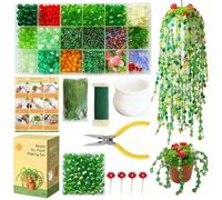 2880Pcs Beaded Plant Kit Forever Plant Kit DIY Charm Beads for PlantsMaking