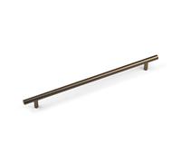 288mm Antique Brass Cabinet Handle Straight Bar Cupboard Door Drawer Pull T-Bar Wardrobe Furniture Replacement