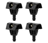 289329U000 Washer Jets 4 Pack Windscreen Washer Jet Front Left and Right Windshield Washer Spray Wiper Nozzles Replases Wiper Blades Accessories Compatible Nissan Note 2006-2013 TIIDA Sylphy D50R50