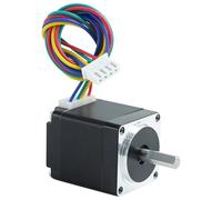 28BYGH28 Stepper Motor, 1.8° Step Angle with 0.08 N·m Holding Torque, NEMA 17 Compatible, 28mm Compact Height, Ideal for Arduino & Mini Stepper Motor Use