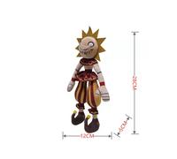 (28CM, A) 2024 New Fnaf Sundrop Plush Toys Security Breach Sunrise Moondrop BOSS Goat Plush Toy Game Dolls Gift 28CM