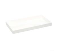 28cm Acrylic Drip Tray for Dreo HM311 White Black(White) | Perfect fit for Dreo HM311, prevents leaks, protects carpets, clear acrylic view, overnight safety