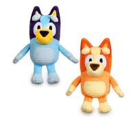 28cm Bluey & Bingo Mum Dad Plush Super Soft Toy Cuddle Toy Room Decoration -2PCS