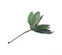 28cm Cloth Plastic Poinsettia Bauble Xmas Tree Decoration Blue(Green) | for durable construction, lightweight design, option, party ready, easy to hang