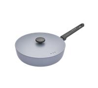 28cm Forged Aluminium Saute Pan - Grey