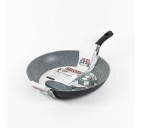 (28cm Frying Pan) Forged Aluminium Cooking Pots Pans Frying Pan Set