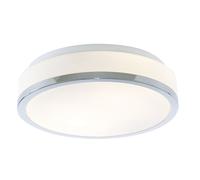 Opal Glass Shade IP44 Bathroom Ceiling Light