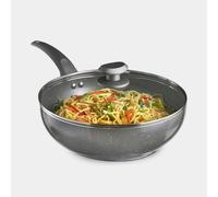 28cm Marble Wok - Vonhaus
