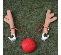 28cm Plush Reindeer Antlers & Nose Set For Cars