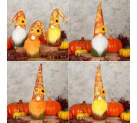 28CM Scandinavian Gnome Doll Adorn Your Home with This Festive Plush Decoration for Fall (C)