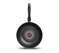 28cm Smart Start Forged Wok black