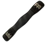 (28in, Black) HyCOMFORT Waffle Dressage Girth With Elasticated Ends