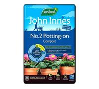 28L John Innes No. 2 Potting On Compost, All Purpose Compost for Indoor and Outdoor Plants, All Purpose Fertiliser, Gardening Soil