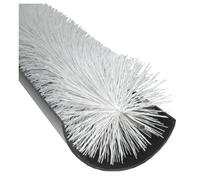 GroundMaster Gutter Guard Brush - Drain Downpipe Leaves Filter (28m (91ft), White)
