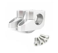 28mm 1 1/8" Handlebar Riser Back Moved Up Fat Bar For CB650R CB1000R CB500X F VFR1200X CBF300NA CTX700 X-ADV 750 350 NX500 Handlebar Riser(SILVER)