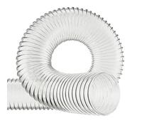 28mm (1 1/8 inch) - 10 Metre Flexible Ducting PVC Hose Dust & Fume Extraction, Woodworking Ventilation Hose