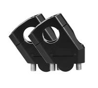 28mm/22mm Handlebar Riser Bar Mount Handle Clamp For MSX 125 CB 1300 MSX125 CB1300 Motorcycle HandleBars Clamp Extension Stem(28mm Black)