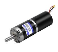 28mm 2838 DC 12V 24V All Metal Planetary Gear Brushless Electric Motor 1Pcs(Motor with bracket,12v 94rpm)