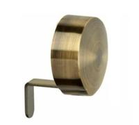 28mm Antique Brass Poles Apart Curtain Pole Finials Pack of 2 (End Cap Finial)