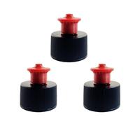28MM Car Care Wax/Tire Shine Bottle Pull Top Caps Portable Liquid Dispenser Detailing Tools(3 Caps)