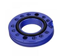 28mm Carburetor Inlet Manifold Adjuster Spacer Compatible With Pit Dirt Bike Adjustable Spinner Plate Inlet Manifold Runner Plate(Blue)