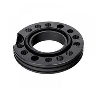 28mm Carburetor Inlet Manifold Adjuster Spacer Compatible With Pit Dirt Bike Adjustable Spinner Plate Inlet Manifold Runner Plate(Black)