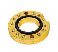 28mm Carburetor Inlet Manifold Adjuster Spacer Compatible With Pit Dirt Bike Adjustable Spinner Plate Inlet Manifold Runner Plate(Gold)