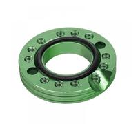 28mm Carburetor Inlet Manifold Adjuster Spacer Compatible With Pit Dirt Bike Adjustable Spinner Plate Inlet Manifold Runner Plate(Green)